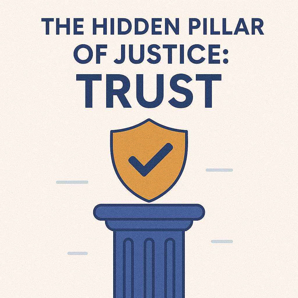 The Hidden Pillar of Justice: Trust
